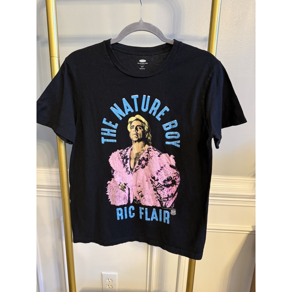 Ric Flair Shirt Mens Small WWE The Nature Boy Graphic Old Navy Collectabilitees